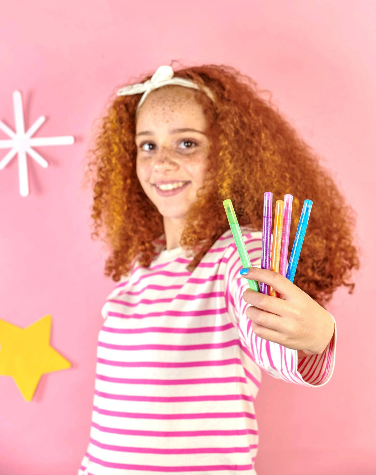 Ooly Switch-eroo!: Sparkle Glittery Color-Changing Markers