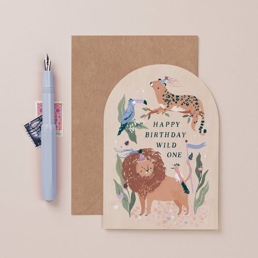 Wild One Birthday Cards