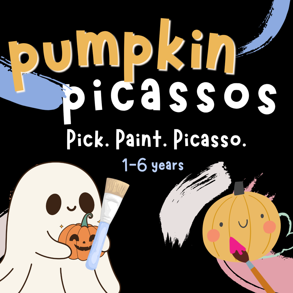 Pumpkin Picassos | Saturday 24th October | 10.30am