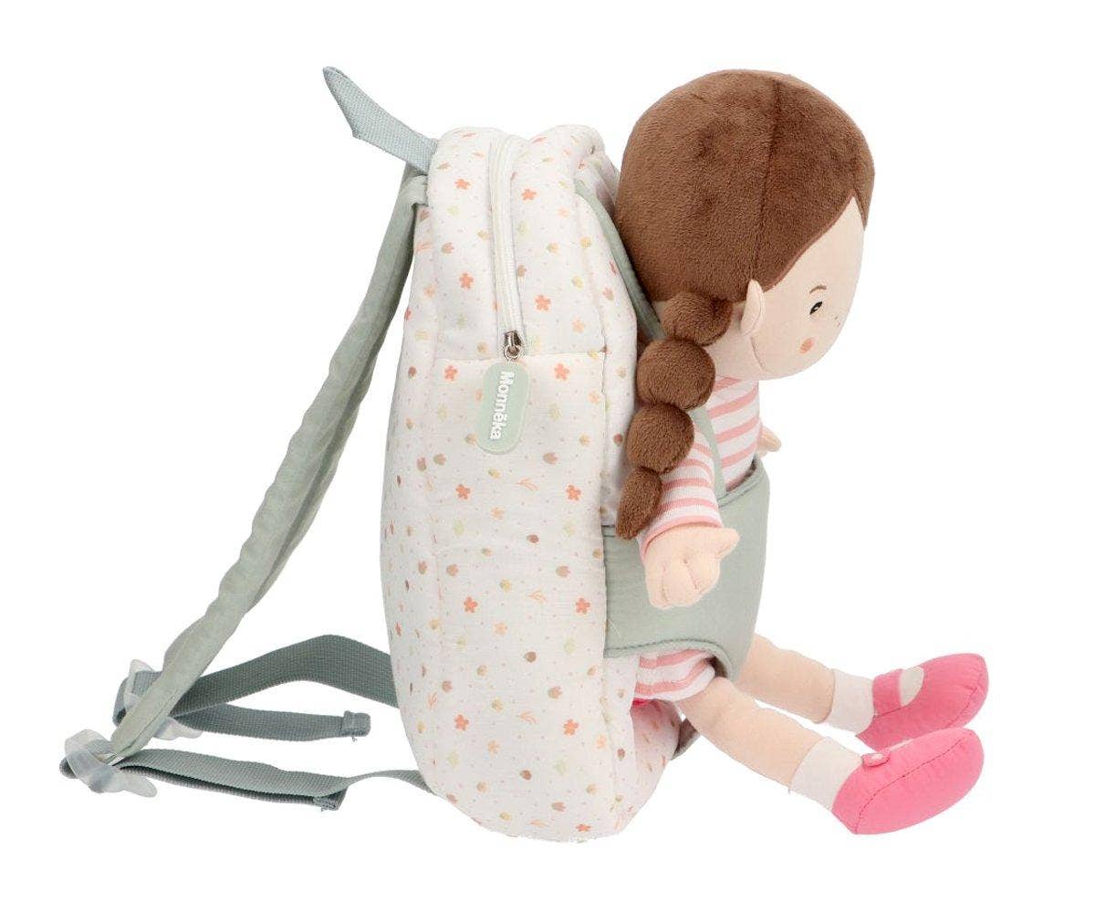Spring Garden Doll Backpack