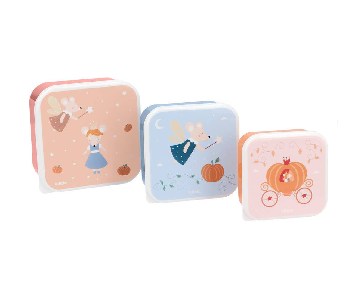 3 Mouse Fairies Lunch Boxes