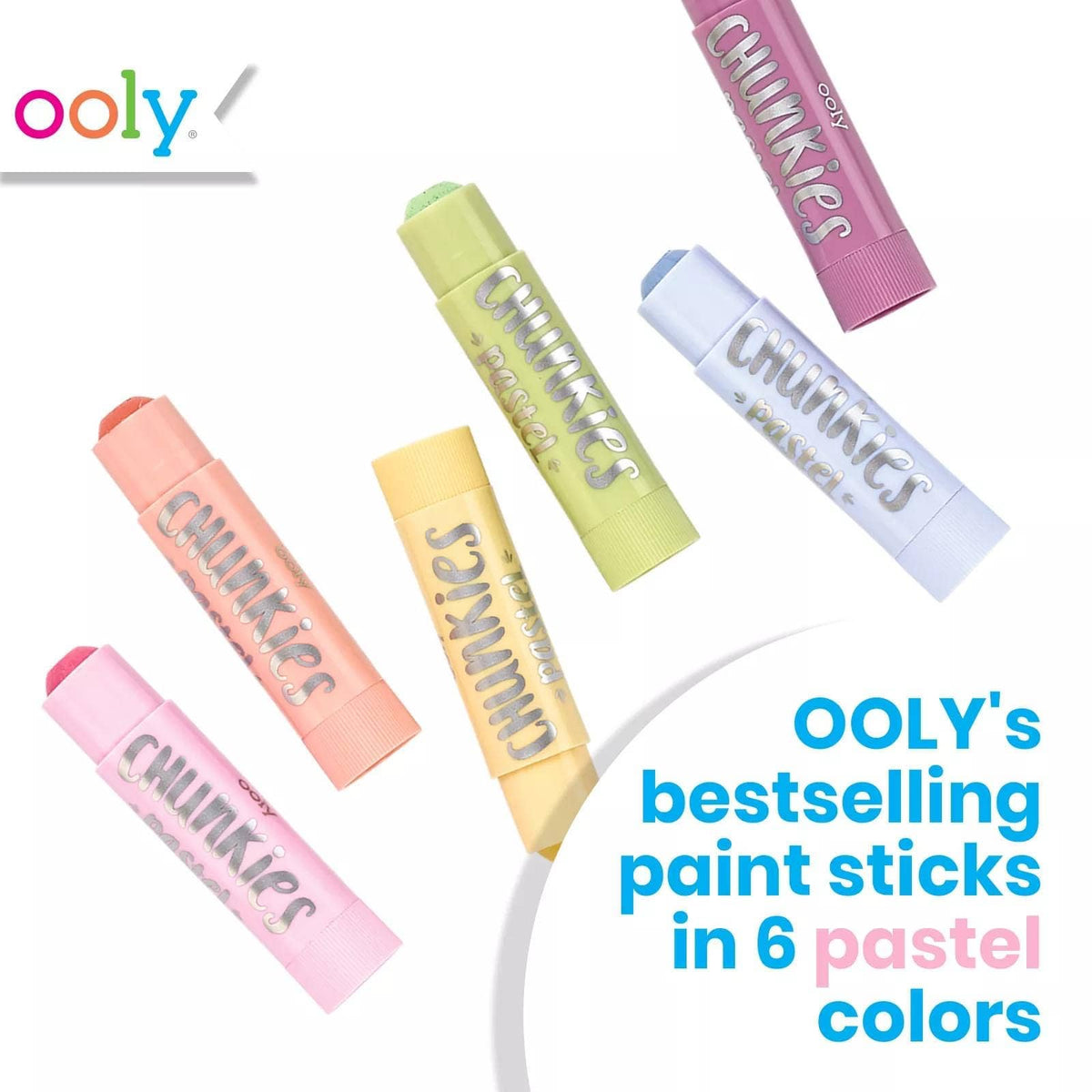 Ooly Chunkies: Paint Sticks Pastel Pack