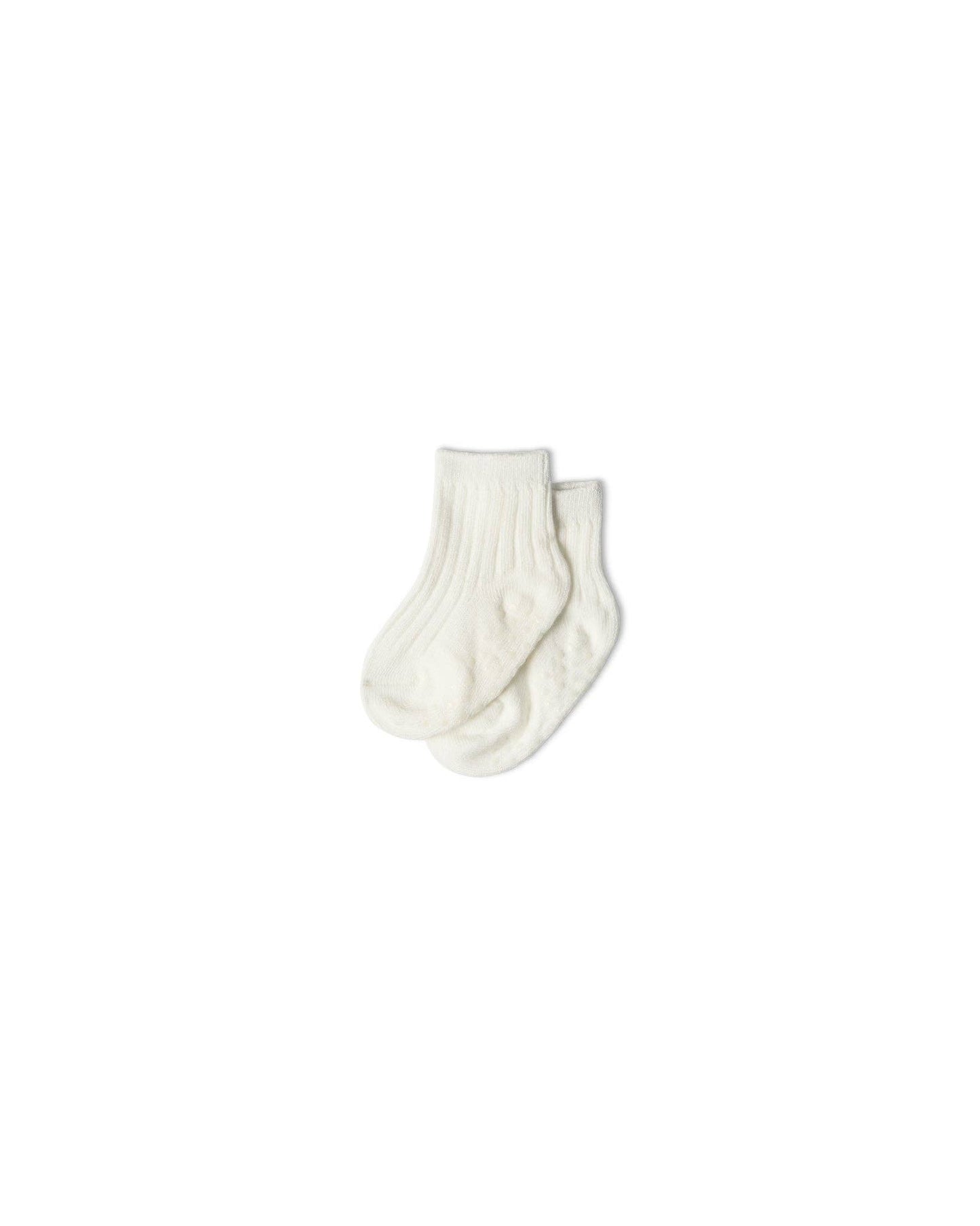 Be Happy Baby Sock | Ivory