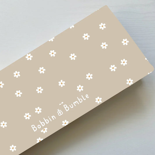 Bobbin & Bumble Travel Changing Mat - Neutral Daisy