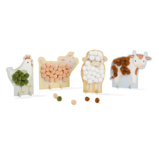 Craft set Pom-Pom Little Farm